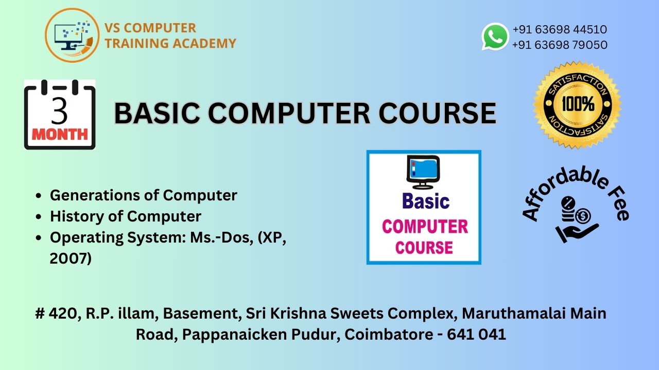 Basic Computer Course​