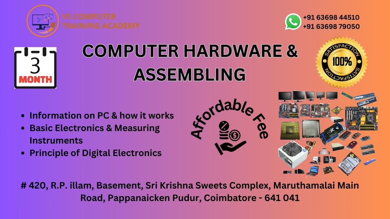 Computer Hardware & Assembling Course