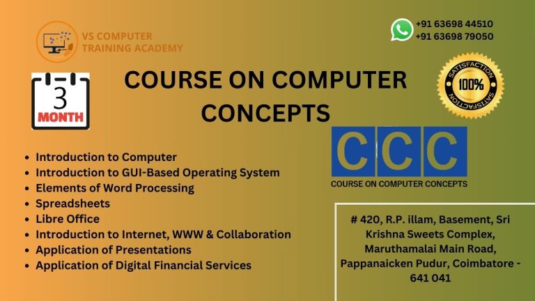 Course On Computer Concepts