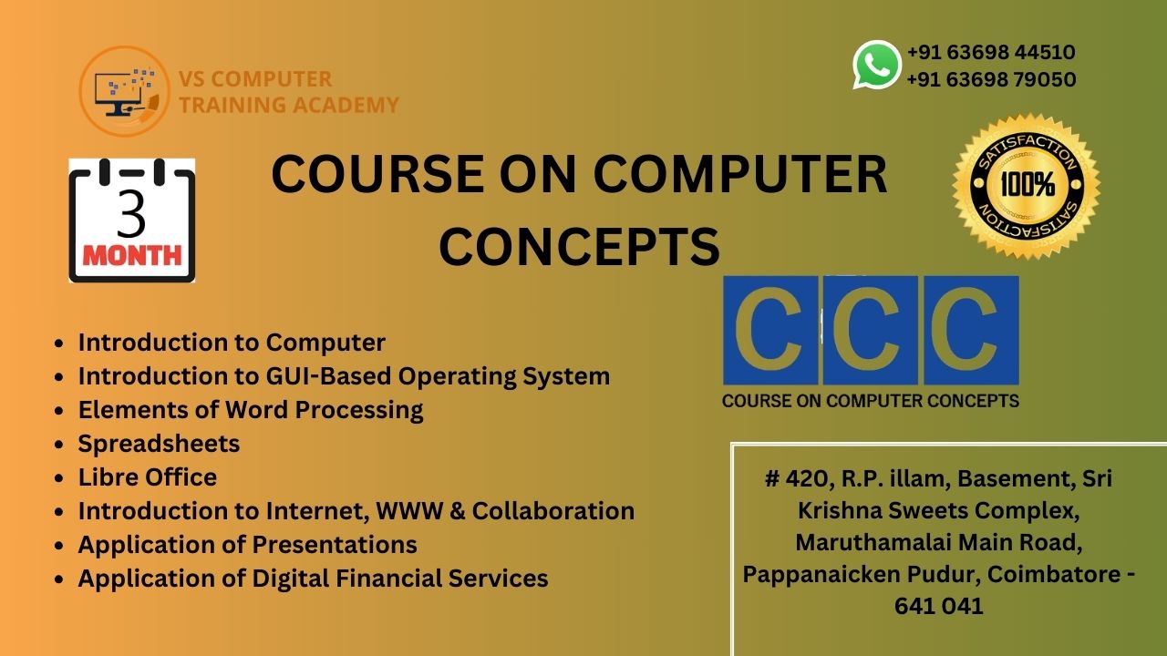 Course On Computer Concepts