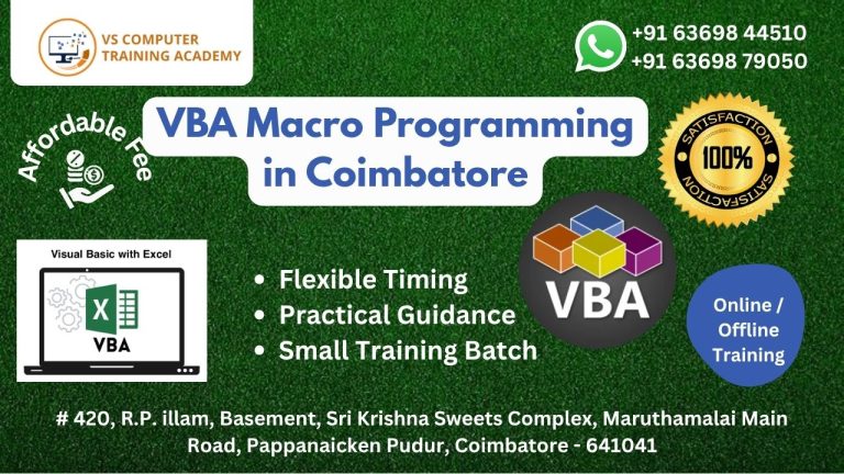 VBA Macro Programming